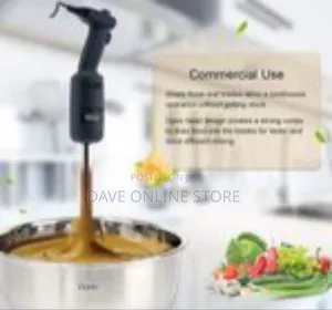 Professional Heavy-Duty Immersion Blender