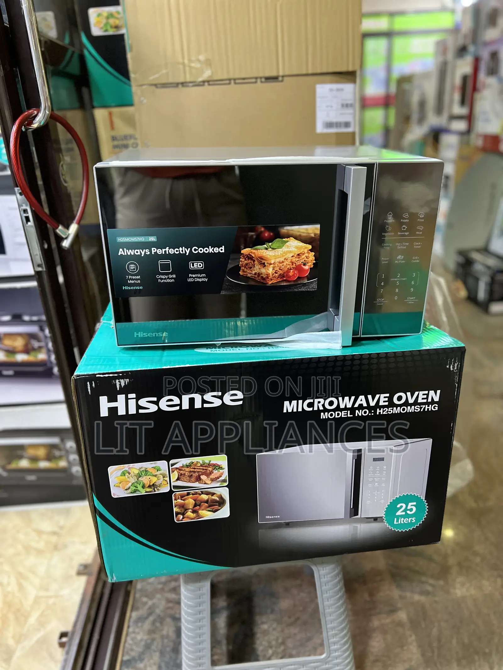 Hisense Microwave 25l With Grill