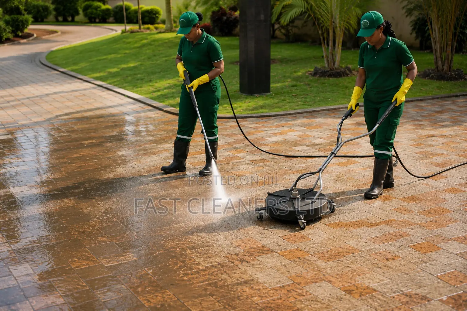 Paver Cleaning | Concrete Surfaces Cleaning