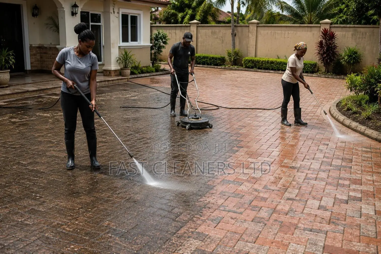 Paver Cleaning | Concrete Surfaces Cleaning