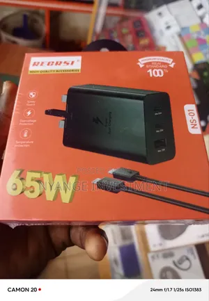 65w Power Adapter Fast Charge.