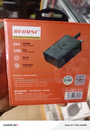 Recrsi Ns-01 65w Super Fast Charger With Multiple Ports .