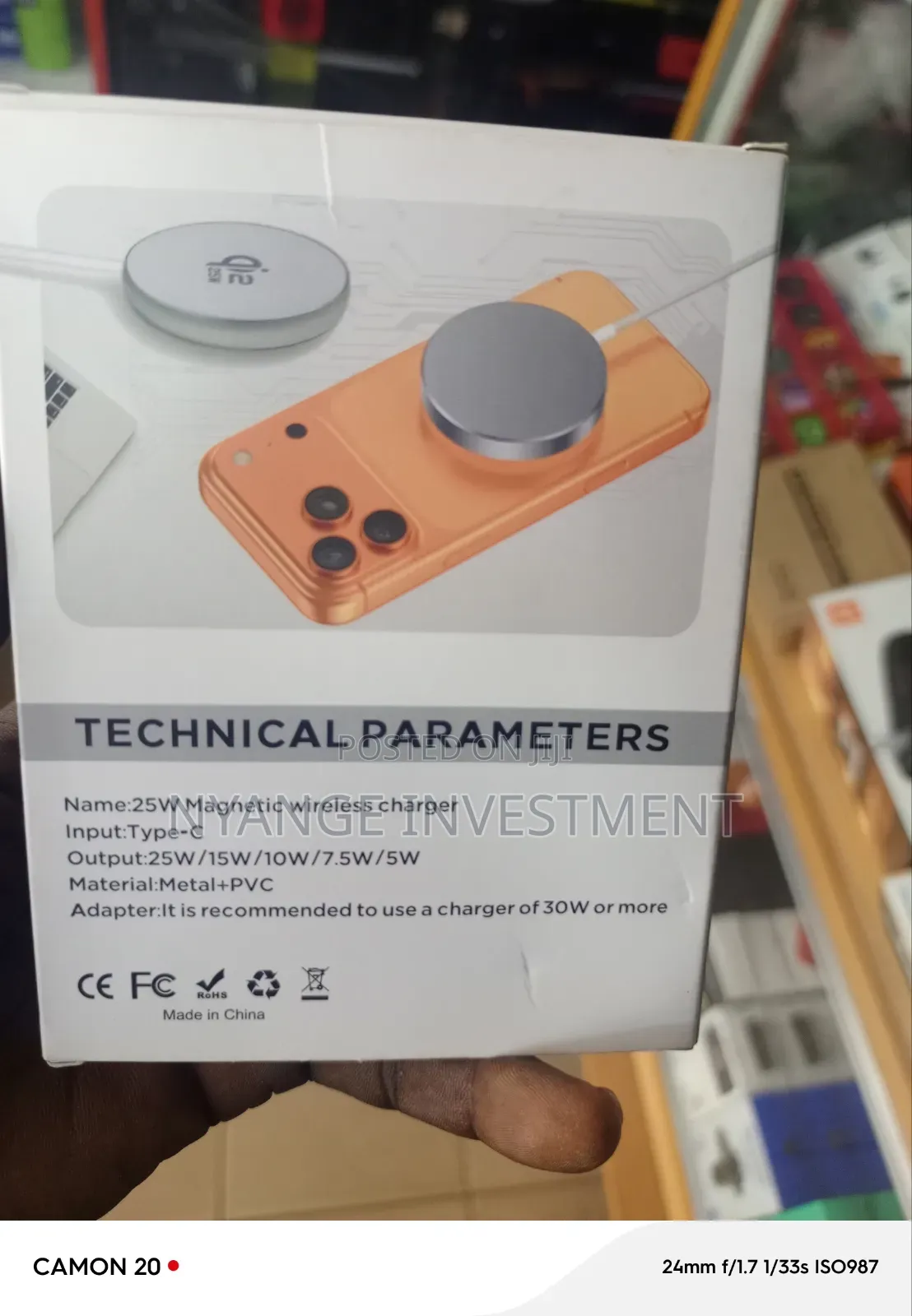 Wireless Power Adapter iPhone 15 Above