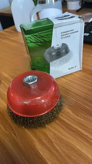 Wire Brush for Light to Medium-Duty Cleaning on Large Metal Surfaces