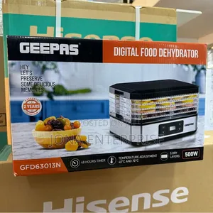 Geepas Food Digital Dehydrator 5tray