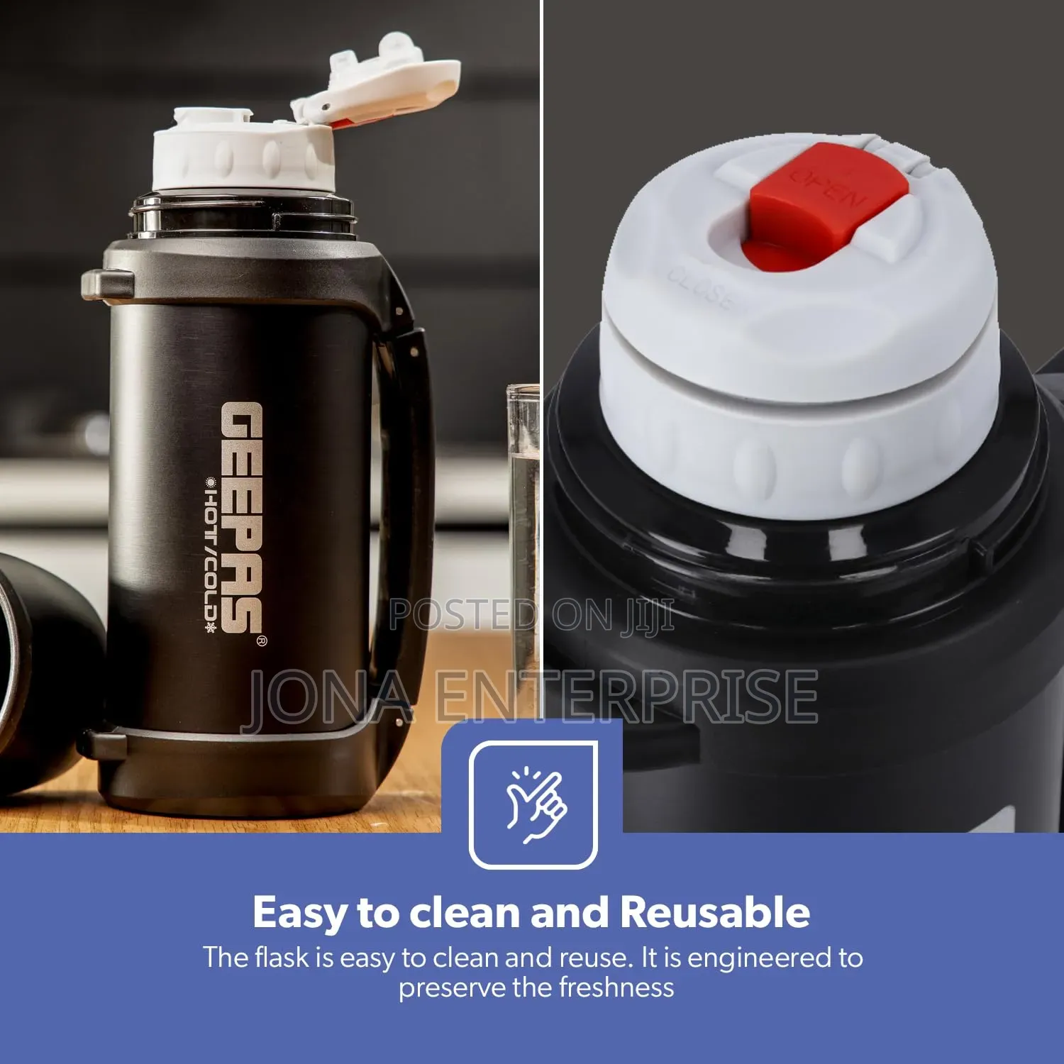 Geepas 2.2l Vacuum Flask