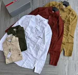 Denim Shirts.Double-pocket Design