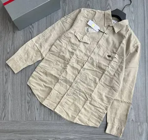 Denim Shirts.Double-pocket Design