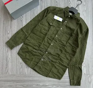 Denim Shirts.Double-pocket Design