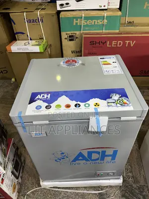 Adh 180 Deep Freezer With 3years Warranty.
