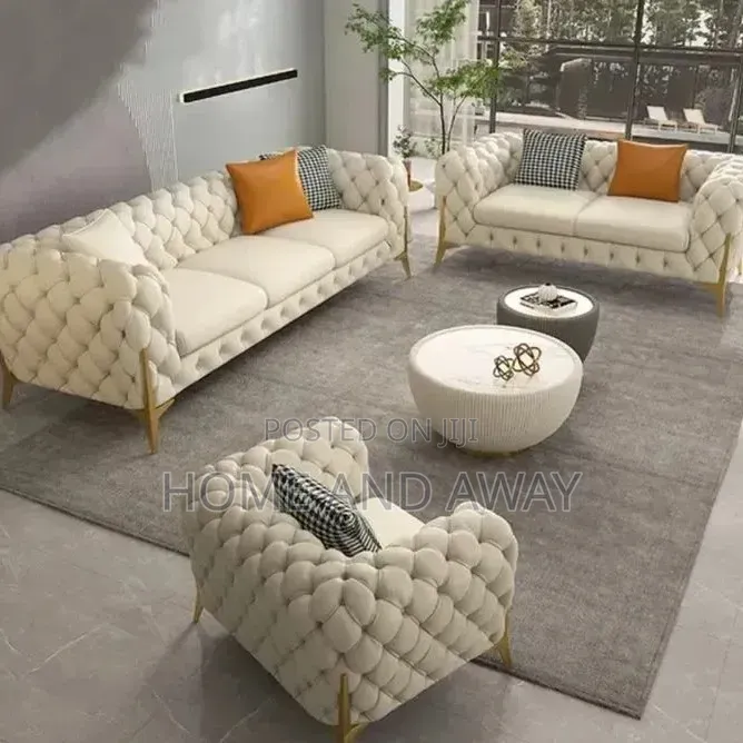 Fully Pinched 6 Seaters Chesterfield Sofas Any Colour