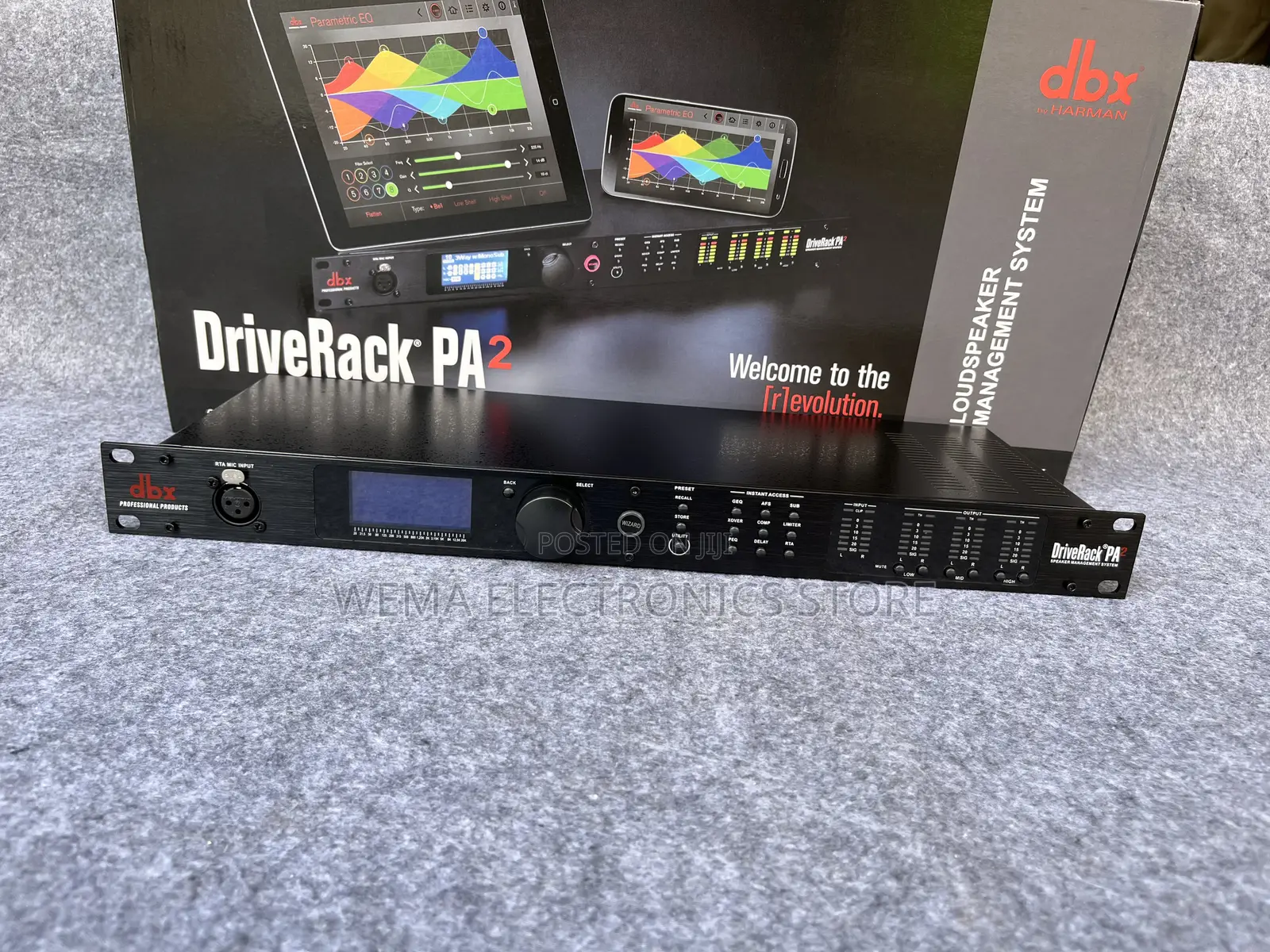 DBX Pa2 Drive Rack