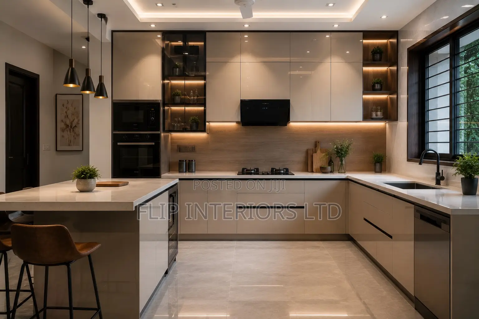 Contemporary PVC Kitchen Interior Design Solutions