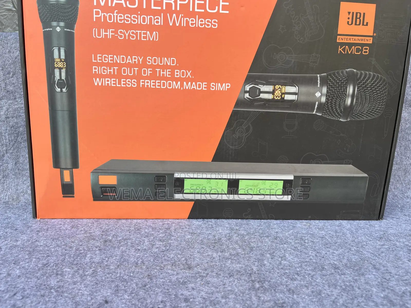 JBL Masterpiece Wireless Microphone