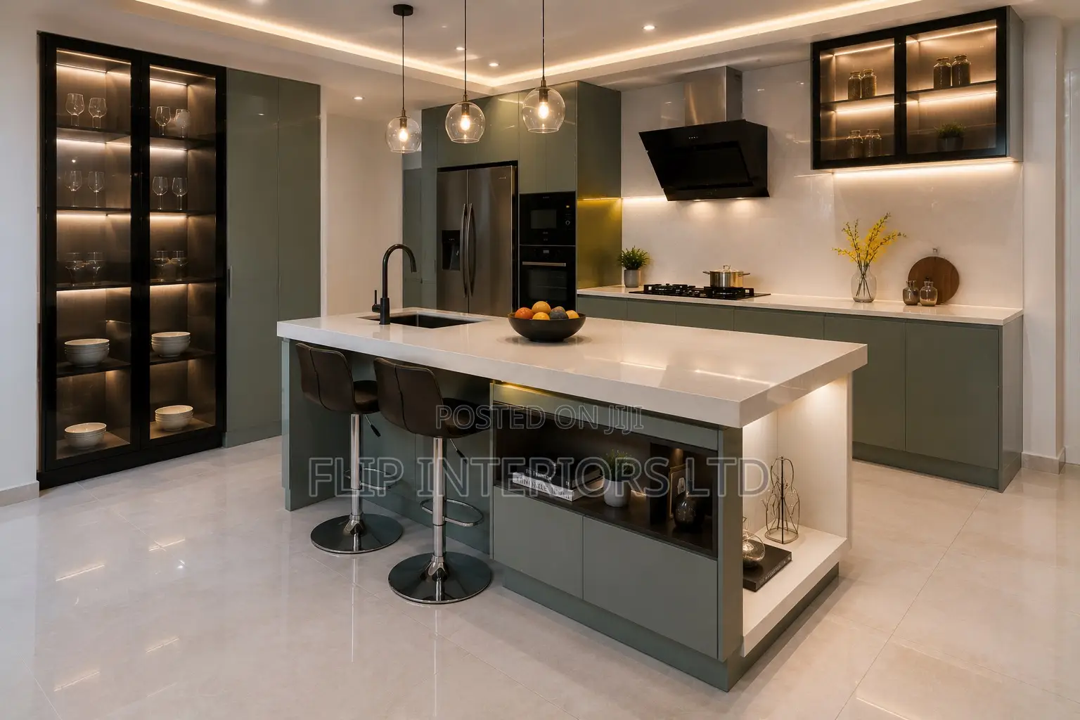 Modern PVC Kitchen Design
