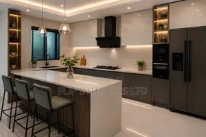 Luxury Kitchen Plastic Surface Cabinet Solutions