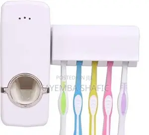 Jx-200 Touch Me Automatic Toothpaste Dispenser Toothbrush Holder