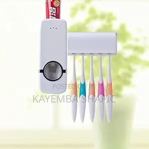 Jx-200 Touch Me Automatic Toothpaste Dispenser Toothbrush Holder