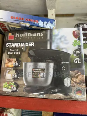 Hoffmans Electronics 6l Stand Mixer – 1500w (Model Hm-8088)