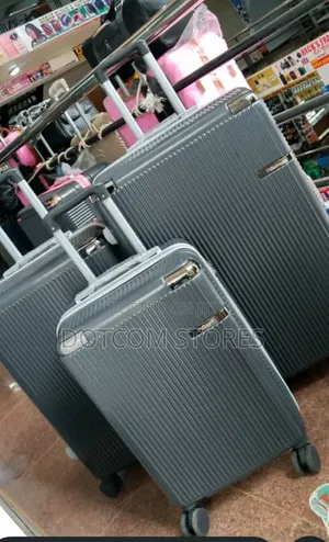 Set of 3 Hardshell Trolley Suitcases