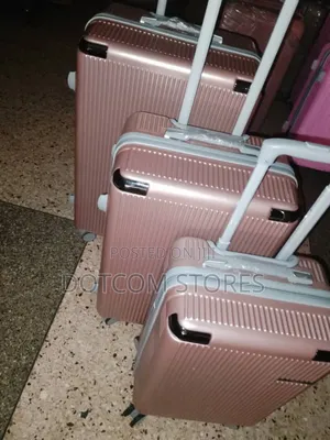 Set of 3 Hardshell Trolley Suitcases