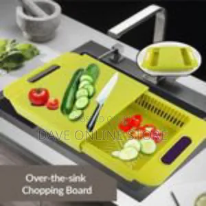 Versatile Over-the-Sink Cutting Board
