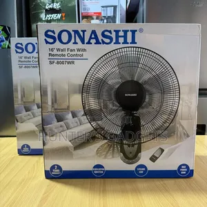 Sonashi Wall Fan With Remote Control Brand New
