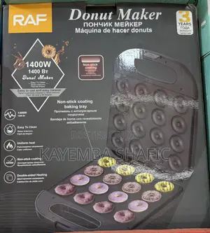 Raf 1400w Electric Donut Maker Machine (12 Slots) - Brand New