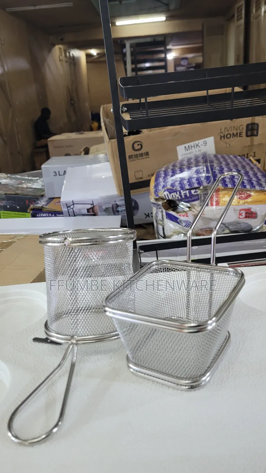 Mini Frying Basket or Fry Stand