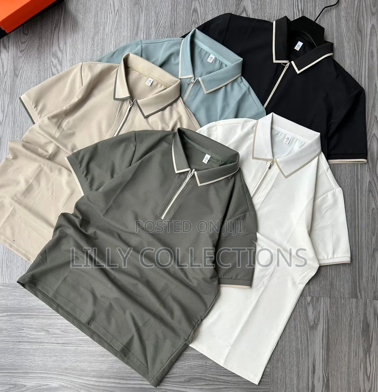 Front Zip Mens Shirts