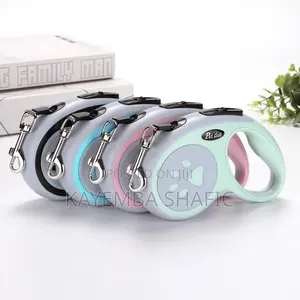 3m 5m Dog Leash for Small Dogs Cats Retractable Durable Paw Design