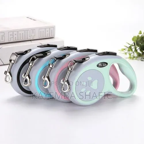 3m 5m Dog Leash for Small Dogs Cats Retractable Durable Paw Design