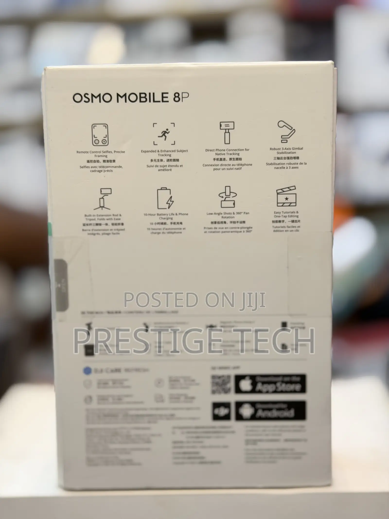 Dji Osmo 8p Smartphone Gimbal With Detachable Screen
