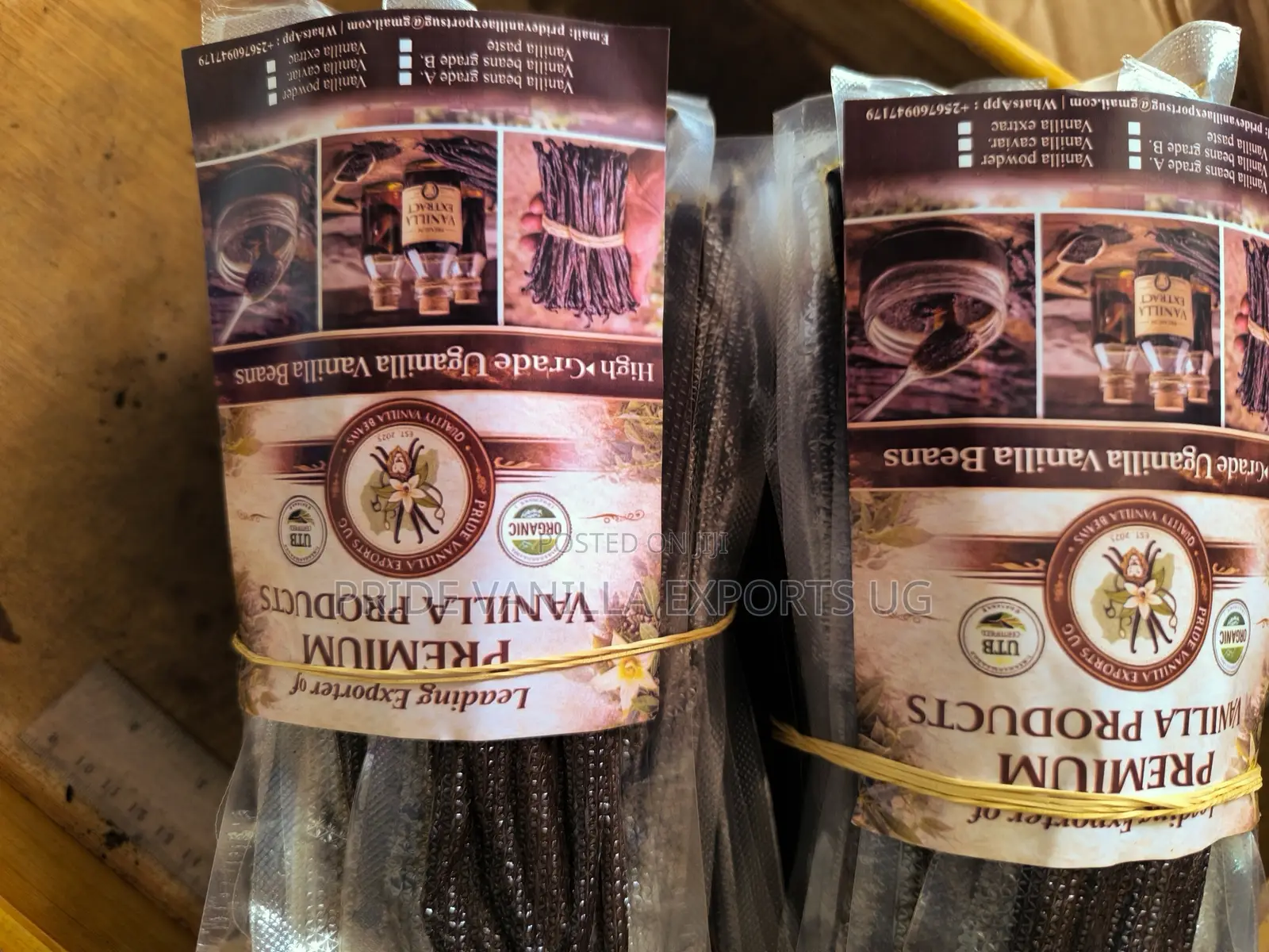 Vanilla Beans Gourmet Grade