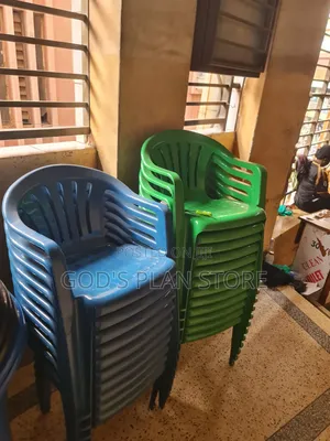 Slatted Backrest Outdoor Indoor Plastic Chairs Plastic Chairs