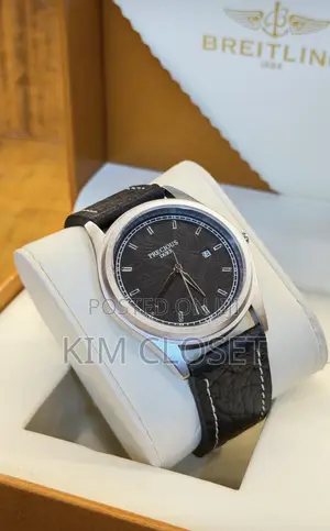 All Black Soft Leather Watches