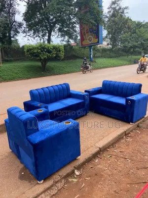 Blue 5 Seater Sofa 2.2.1