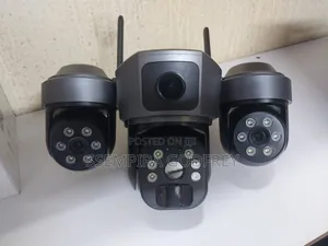 Motion Sensor Survillance Security Camera 3lens
