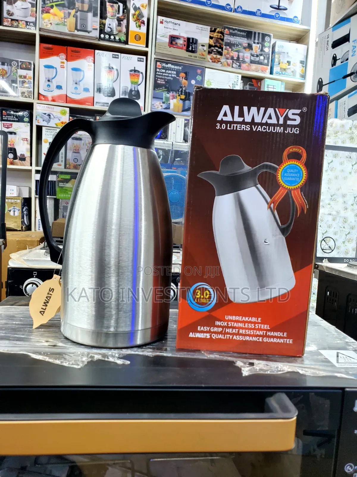 Original 3l 9cups Always Vacuum Flask