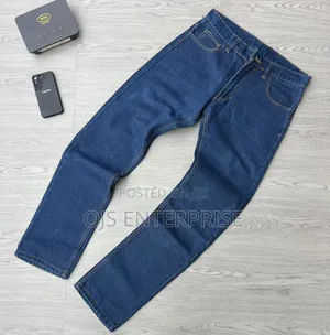 Quality Plain Buggy Jeans
