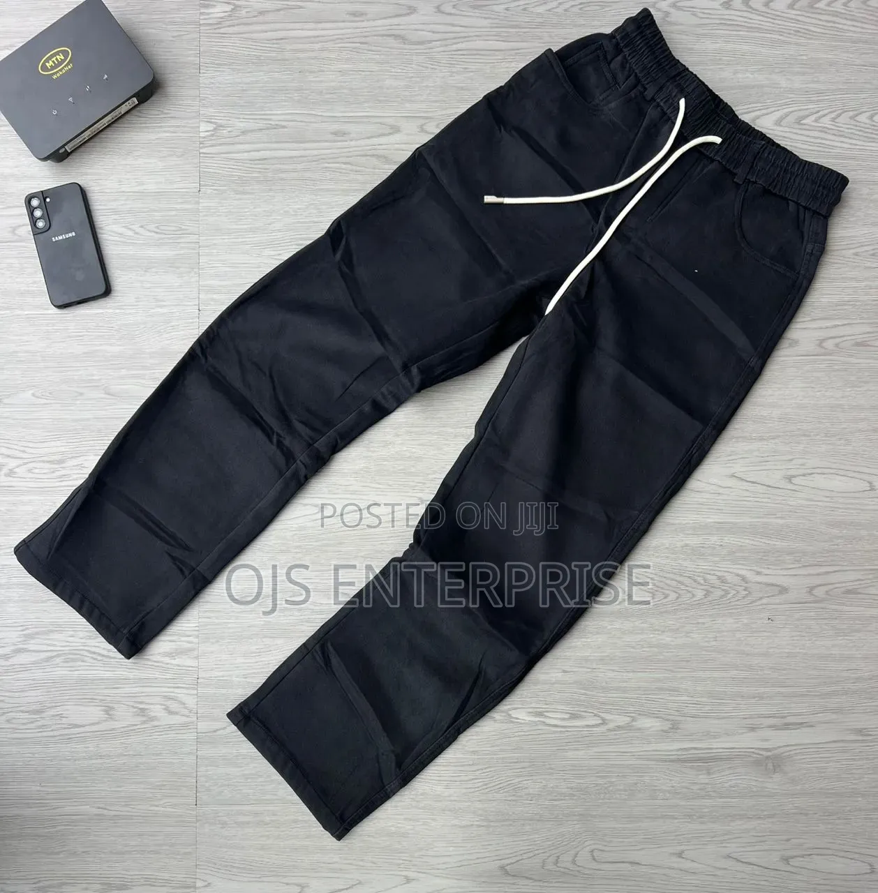 Quality Plain Buggy Jeans