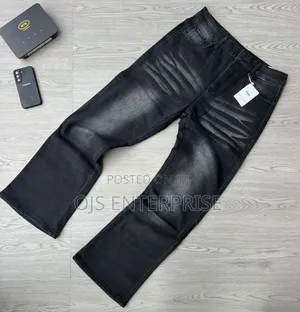 Quality Plain Buggy Jeans