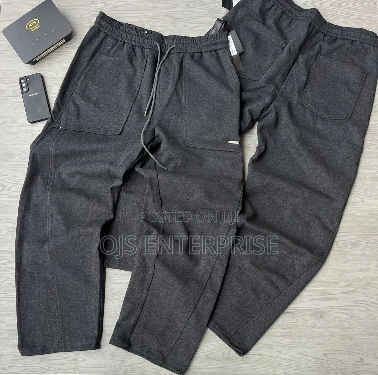 Quality Plain Buggy Jeans