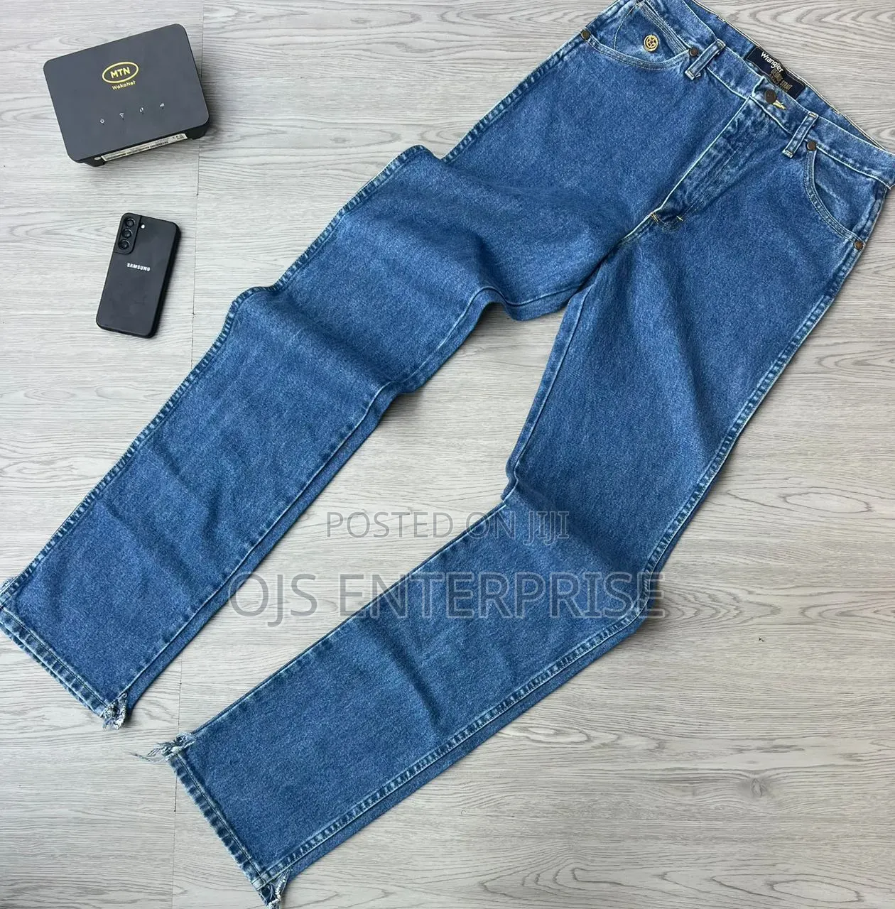 Quality Plain Buggy Jeans