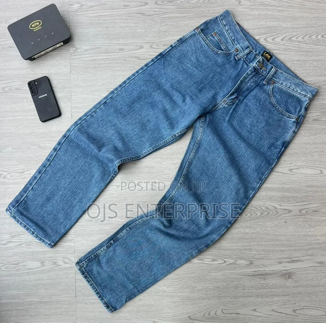 Quality Plain Buggy Jeans