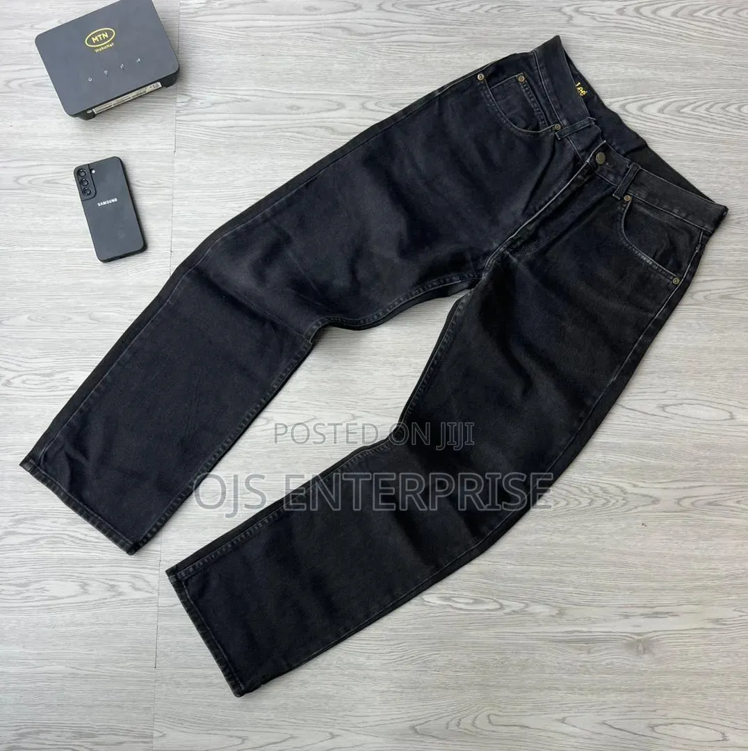 Quality Plain Buggy Jeans