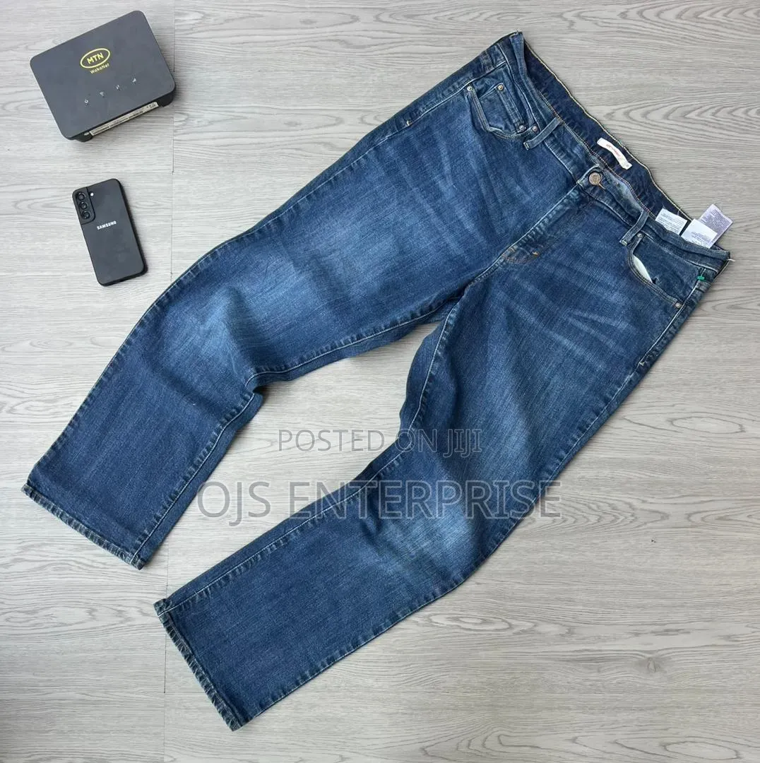 Quality Plain Buggy Jeans