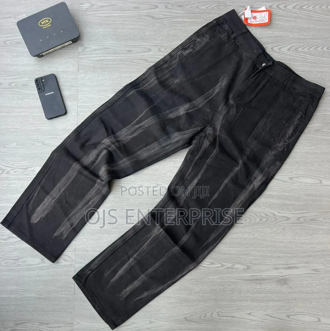 Quality Plain Buggy Jeans