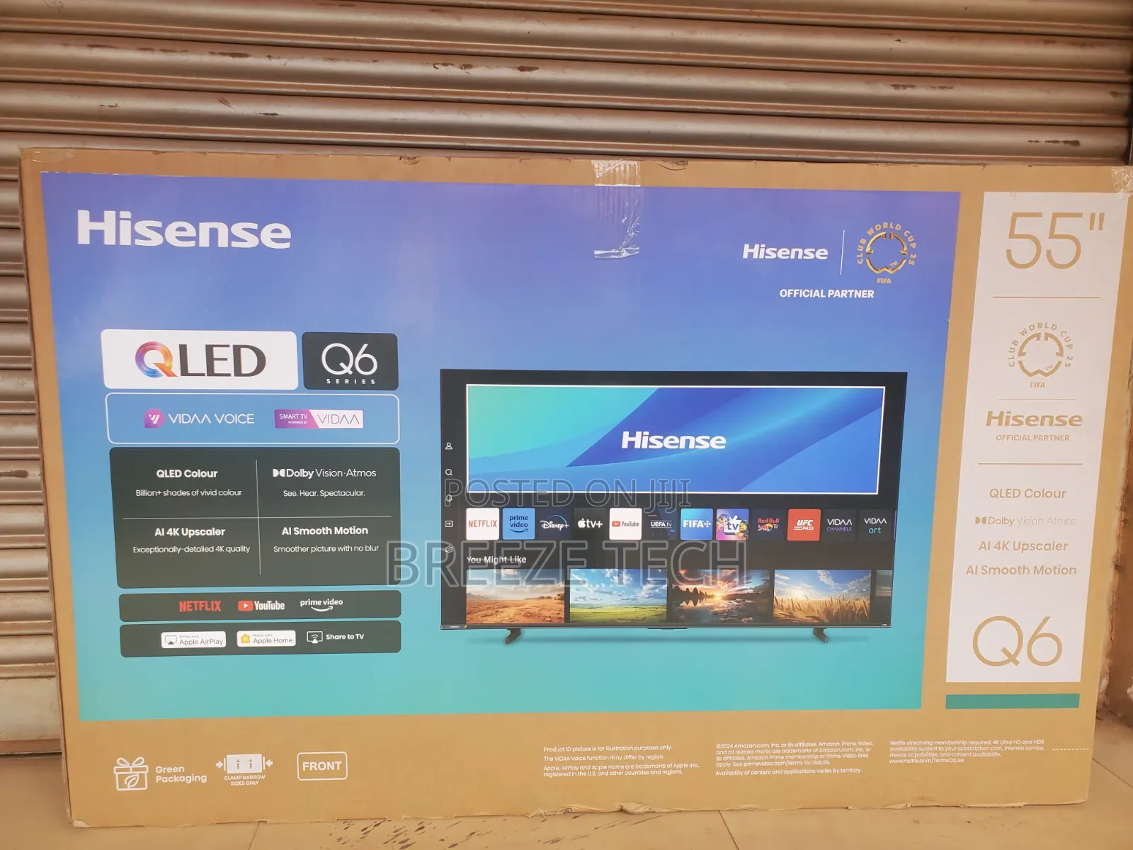 Q6 Hisense Smart 55" Vidda