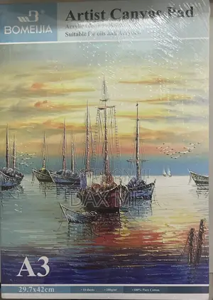 A3 Artist Canvas Pad